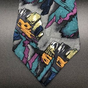 Jerry Garcia Floating Planes Men’s 100% Silk Tie